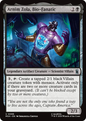 Arnim Zola, Bio-Fanatic (86) [Marvel Super Heroes]