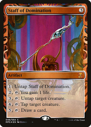Staff of Domination (48) [Kaladesh Inventions]
