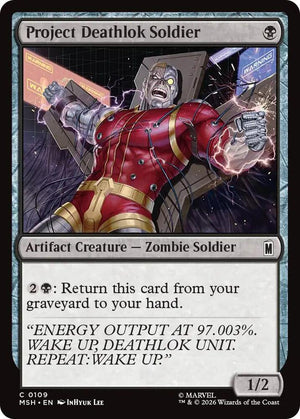 Project Deathlok Soldier (109) [Marvel Super Heroes]