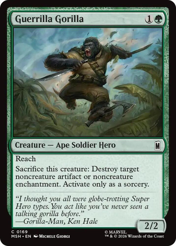 Guerrilla Gorilla (169) [Marvel Super Heroes]