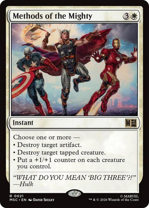 Methods of the Mighty (21) [Marvel Super Heroes Commander]
