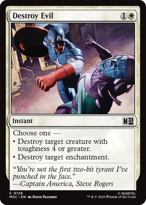 Destroy Evil (128) [Marvel Super Heroes Commander]