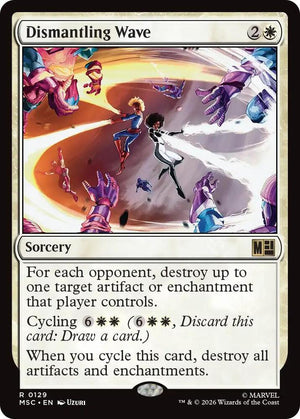 Dismantling Wave (129) [Marvel Super Heroes Commander]