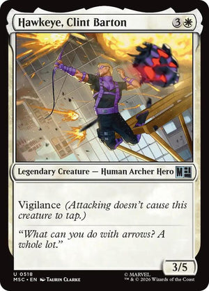Hawkeye, Clint Barton (0518) [Marvel Super Heroes Commander]