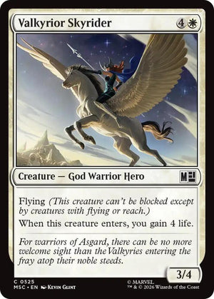 Valkyrior Skyrider (525) [Marvel Super Heroes Commander]