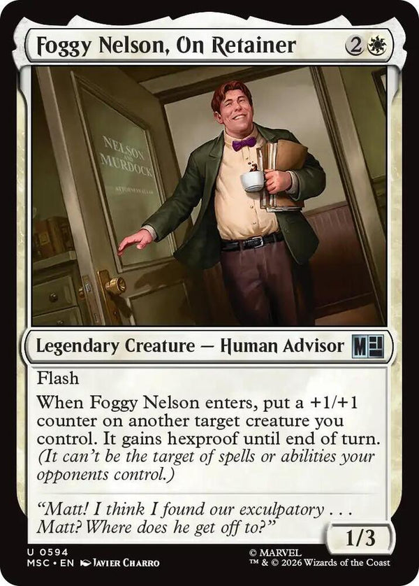 Foggy Nelson, On Retainer (594) [Marvel Super Heroes Commander]
