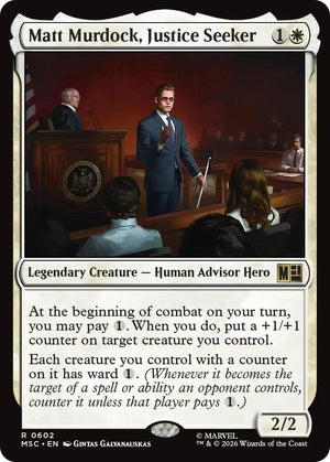 Matt Murdock, Justice Seeker (602) [Marvel Super Heroes Commander]