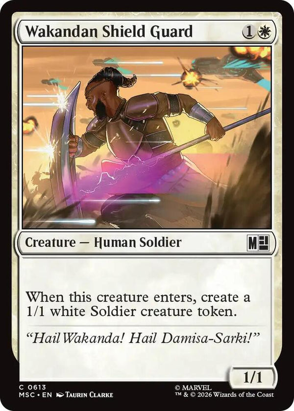 Wakandan Shield Guard (613) [Marvel Super Heroes Commander]