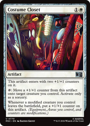 Costume Closet (770) [Marvel Super Heroes Commander]
