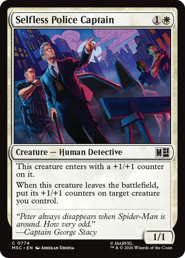 Selfless Police Captain (774) [Marvel Super Heroes Commander]