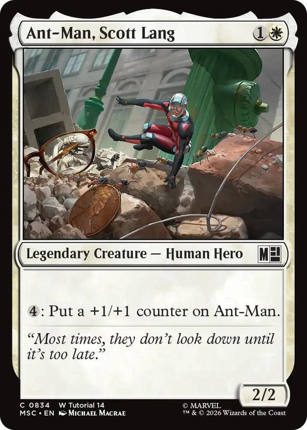 Ant-Man, Scott Lang (0834) [Marvel Super Heroes Commander]