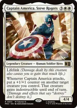 Captain America, Steve Rogers (0835) [Marvel Super Heroes Commander]