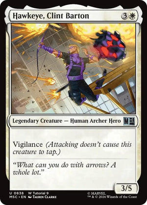 Hawkeye, Clint Barton (0838) [Marvel Super Heroes Commander]