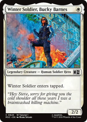 Winter Soldier, Bucky Barnes (0845) [Marvel Super Heroes Commander]