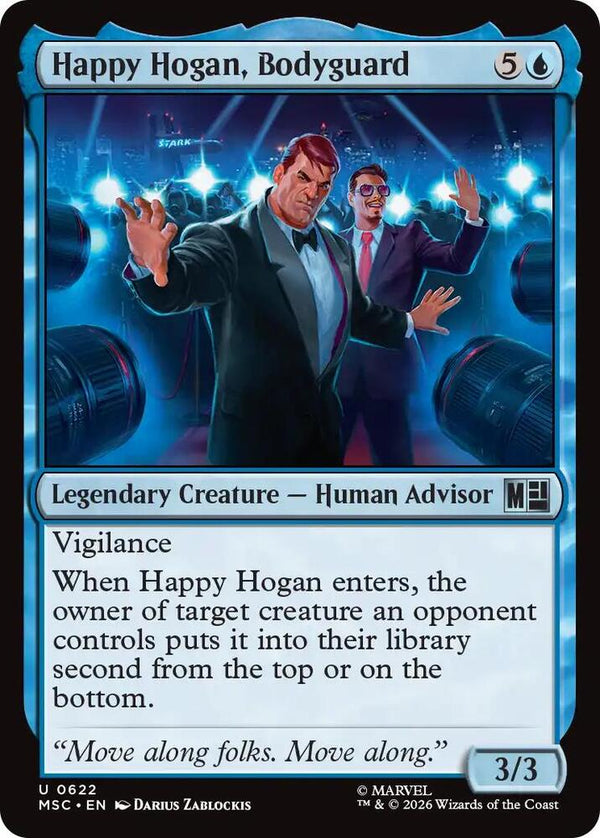 Happy Hogan, Bodyguard (622) [Marvel Super Heroes Commander]