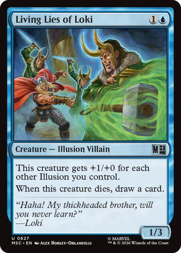 Living Lies of Loki (627) [Marvel Super Heroes Commander]