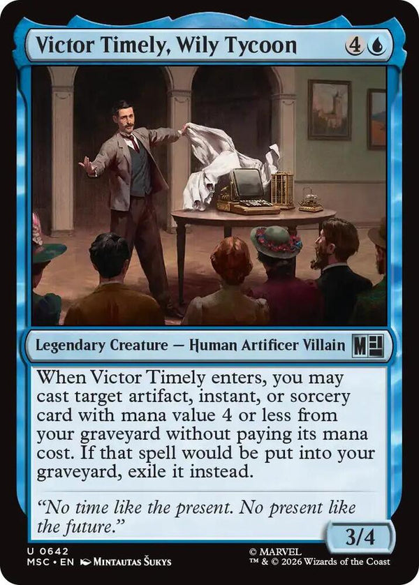 Victor Timely, Wily Tycoon (642) [Marvel Super Heroes Commander]