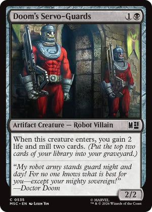Doom's Servo-Guards (535) [Marvel Super Heroes Commander]