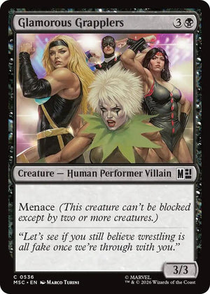 Glamorous Grapplers (536) [Marvel Super Heroes Commander]