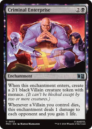 Criminal Enterprise (652) [Marvel Super Heroes Commander]