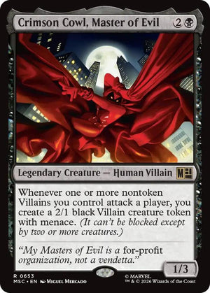 Crimson Cowl, Master of Evil (653) [Marvel Super Heroes Commander]