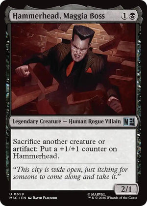 Hammerhead, Maggia Boss (659) [Marvel Super Heroes Commander]