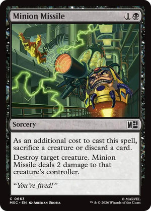 Minion Missile (663) [Marvel Super Heroes Commander]