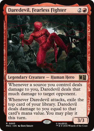 Daredevil, Fearless Fighter (685) [Marvel Super Heroes Commander]