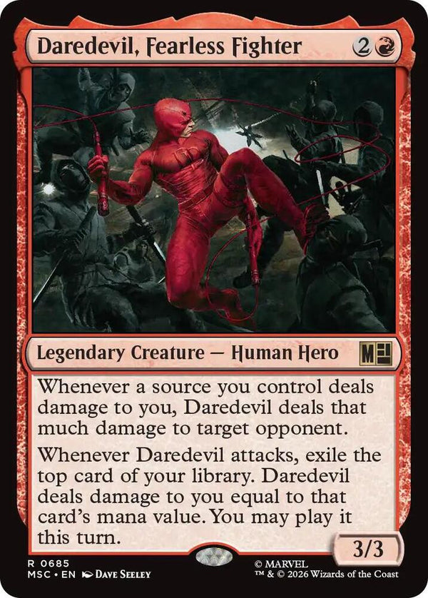 Daredevil, Fearless Fighter (685) [Marvel Super Heroes Commander]