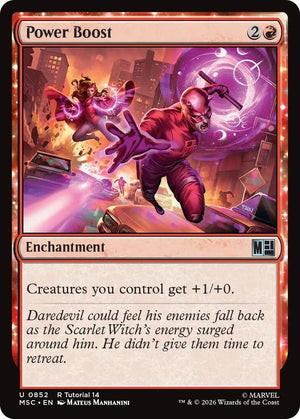Power Boost (0852) [Marvel Super Heroes Commander]
