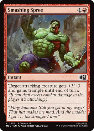 Smashing Spree (0856) [Marvel Super Heroes Commander]