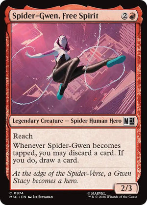 Spider-Gwen, Free Spirit (874) [Marvel Super Heroes Commander]