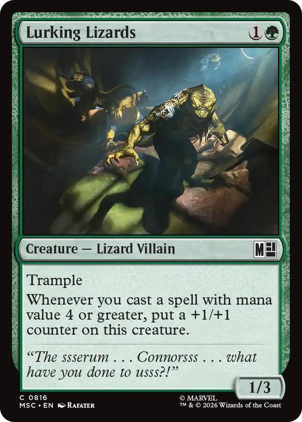 Lurking Lizards (816) [Marvel Super Heroes Commander]