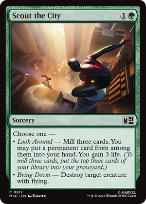 Scout the City (817) [Marvel Super Heroes Commander]