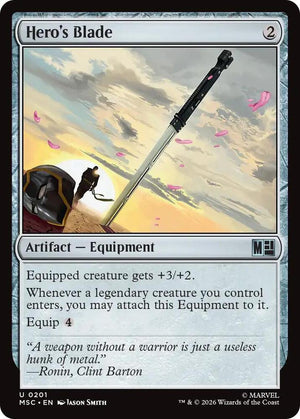 Hero's Blade (201) [Marvel Super Heroes Commander]