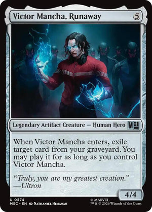 Victor Mancha, Runaway (574) [Marvel Super Heroes Commander]