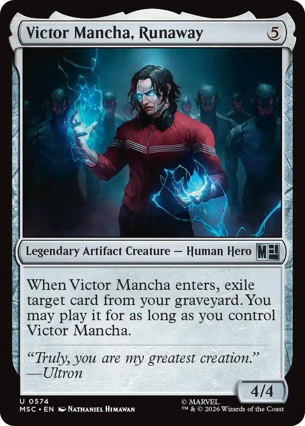 Victor Mancha, Runaway (574) [Marvel Super Heroes Commander]