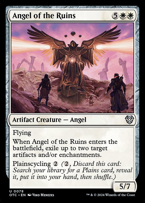 Angel of the Ruins (78) [Outlaws of Thunder Junction Commander]