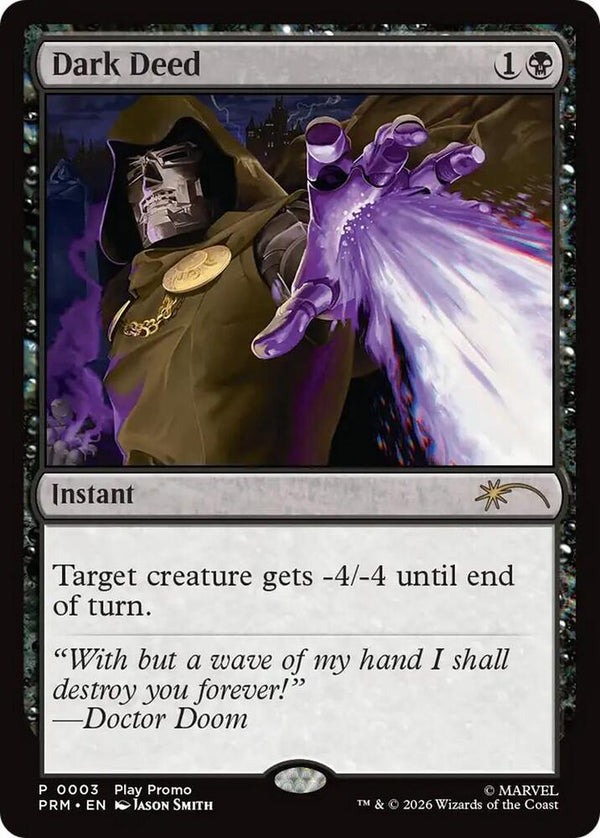 Dark Deed (3) [Standard Showdown Promos]