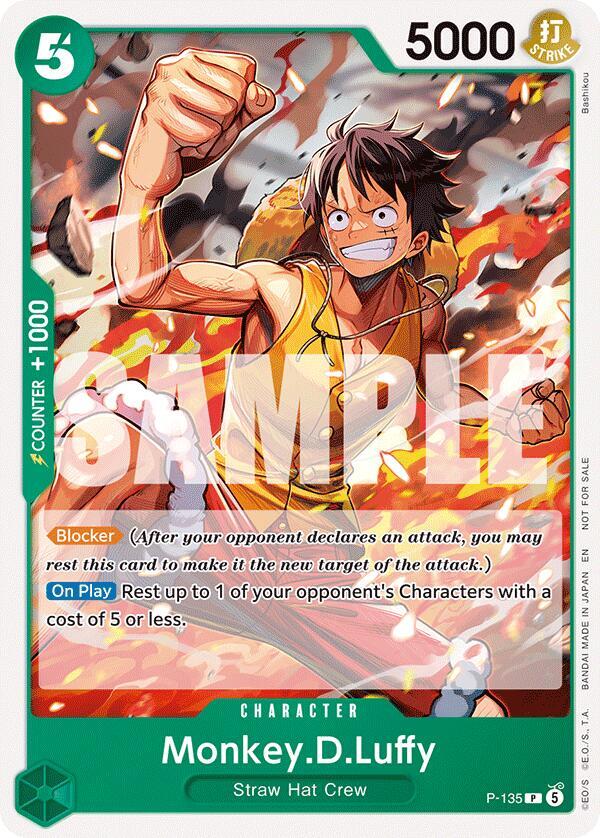 Monkey.D.Luffy (OP16 Release Event) (P-135) [One Piece Promotion Cards]