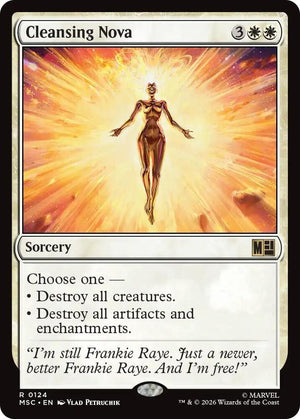 Cleansing Nova (124) [Marvel Super Heroes Commander]