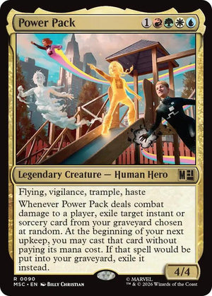 Power Pack (Surge Foil) (90) [Marvel Super Heroes Commander]