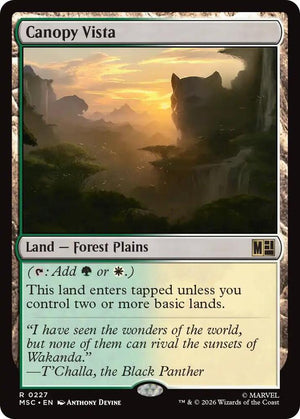 Canopy Vista (Surge Foil) (227) [Marvel Super Heroes Commander]