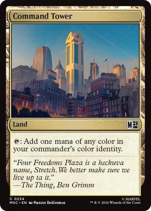 Command Tower (0234) [Marvel Super Heroes Commander]