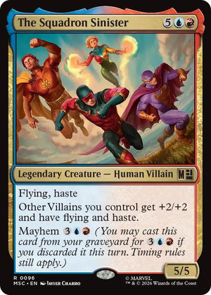 The Squadron Sinister (Surge Foil) (96) [Marvel Super Heroes Commander]