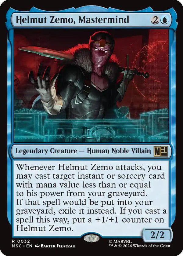Helmut Zemo, Mastermind (32) [Marvel Super Heroes Commander]