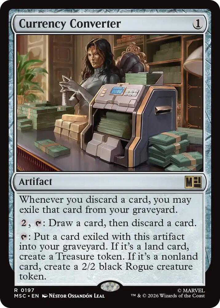 Currency Converter (Surge Foil) (197) [Marvel Super Heroes Commander]
