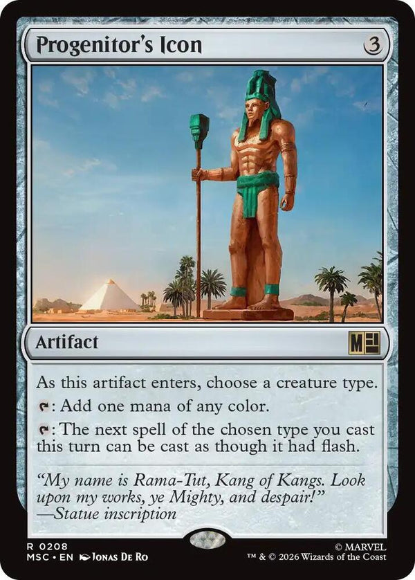 Progenitor's Icon (Surge Foil) (208) [Marvel Super Heroes Commander]