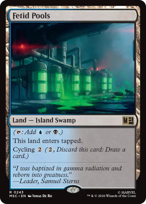 Fetid Pools (Surge Foil) (243) [Marvel Super Heroes Commander]