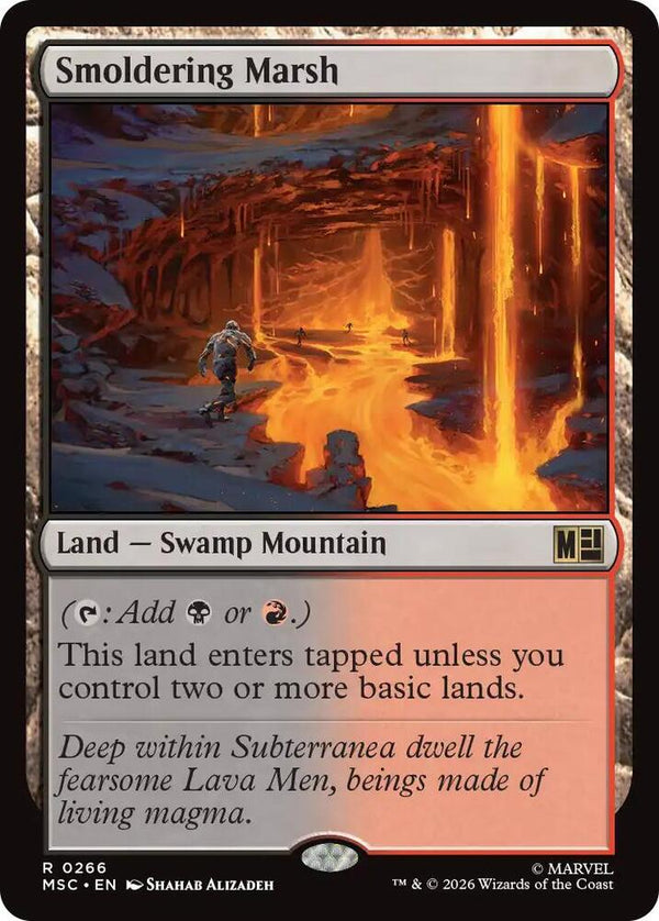 Smoldering Marsh (266) [Marvel Super Heroes Commander]